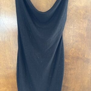 Black juniors very flattering bodycon dress